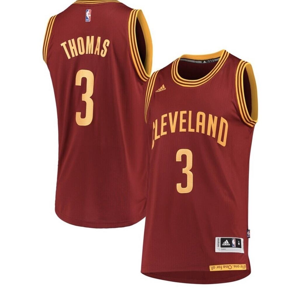 Authentic Adidas NBA Cleveland Cavaliers Isaiah Thomas Jersey Large +2 Swingman
